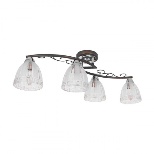 потолочная люстра idlamp nield 232/4pf-blackchrome в Таганроге