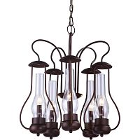 подвесная люстра arte lamp bulbo a8955lm-5br в Таганроге