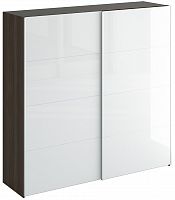 шкаф-купе slide 1700 белый глянец коричневый в Таганроге