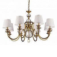 люстра newport 8 от delight collection белая/прозрачная/бронзовая в Таганроге
