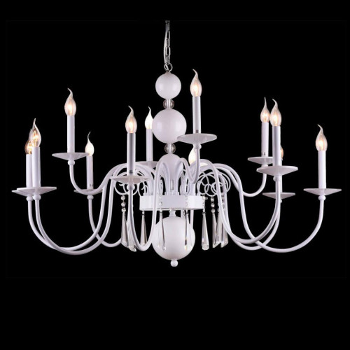 подвесная люстра newport 32212/c white в Таганроге