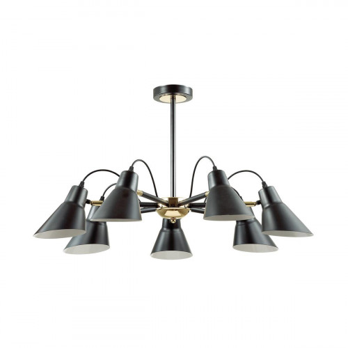 потолочная люстра lumion naomi 3709/7c черная в Таганроге