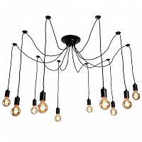 подвесная люстра arte lamp 76 a9184sp-10bk в Таганроге