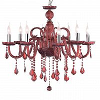 подвесная люстра ideal lux giudecca sp8 rosso в Таганроге