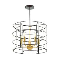 подвесная люстра lumion rupert 4410/5 черная в Таганроге
