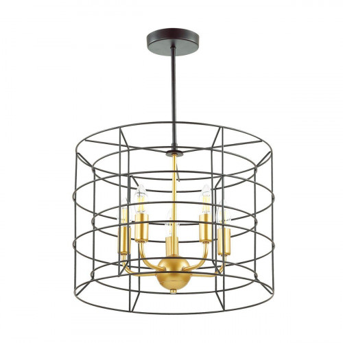 подвесная люстра lumion rupert 4410/5 черная в Таганроге