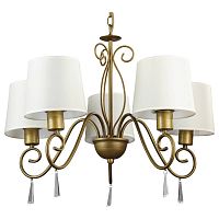 подвесная люстра arte lamp carolina a9239lm-5br в Таганроге