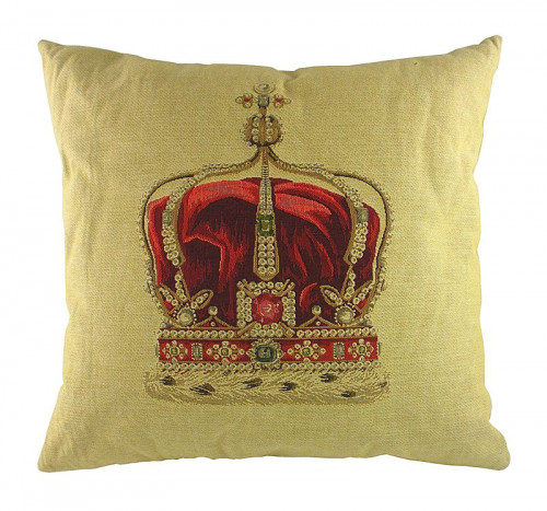 подушка с картинкой короны queen crown cream в Таганроге