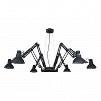 подвесная люстра arte lamp ragno a2043sp-6bk в Таганроге