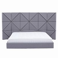 кровать двуспальная 180х200 фиолетовая floe comforty в Таганроге