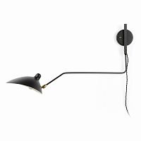 настенный светильник sconce mouille 1 лампа 1 черный в Таганроге