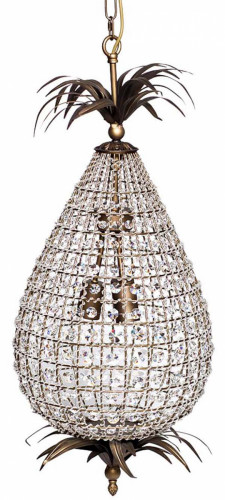 люстра дизайнерская chandelier3 медь и прозрачное стекло в Таганроге