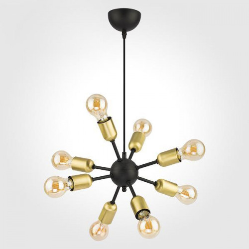 подвесная люстра tk lighting 1468 estrella black в Таганроге