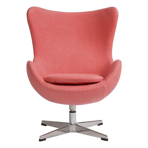 детское кресло egg chair коралловое в Таганроге