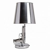 настольная лампа flos - bedside gun silver в Таганроге