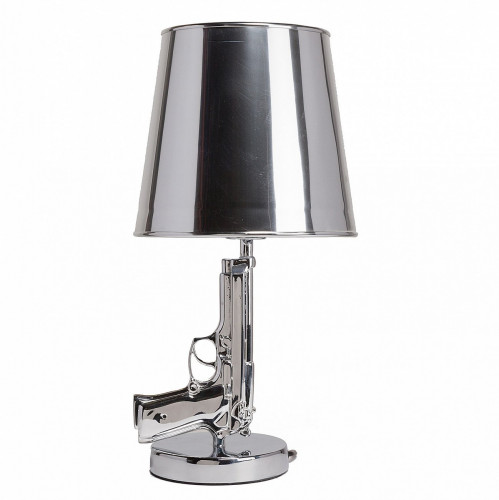 настольная лампа flos - bedside gun silver в Таганроге