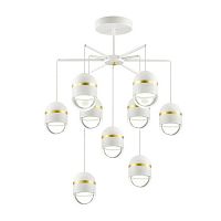 подвесная светодиодная люстра odeon light minion 4117/45cl в Таганроге