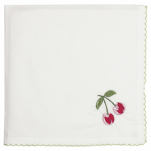 салфетка cherry red w/embroidery в Таганроге