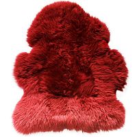 меховой коврик из овчины вишня 95х55 см в Таганроге