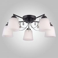 потолочная люстра eurosvet campana 70094/5 черный в Таганроге