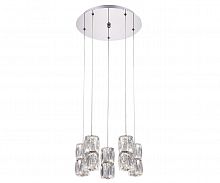 подвесная светодиодная люстра kink light аква-кристалл 08620-5a в Таганроге