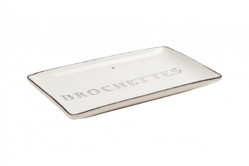 декоративное блюдо brochettes white в Таганроге