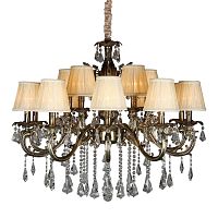 подвесная люстра omnilux catanzaro oml-30813-15 бежевая в Таганроге