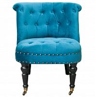 низкое кресло aviana blue velvet в Таганроге