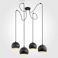 подвесная люстра tk lighting 2221 yoda black orbit в Таганроге