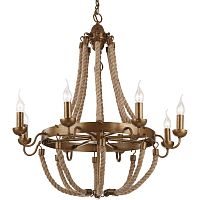подвесная люстра arte lamp amaca a8957lm-8bz в Таганроге