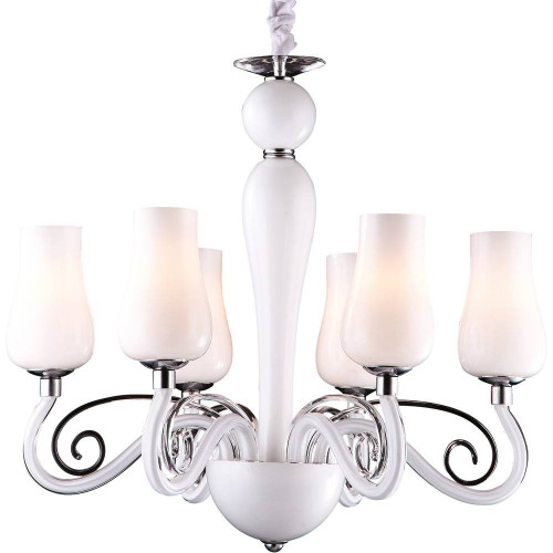 подвесная люстра arte lamp biancaneve a8110lm-6wh в Таганроге