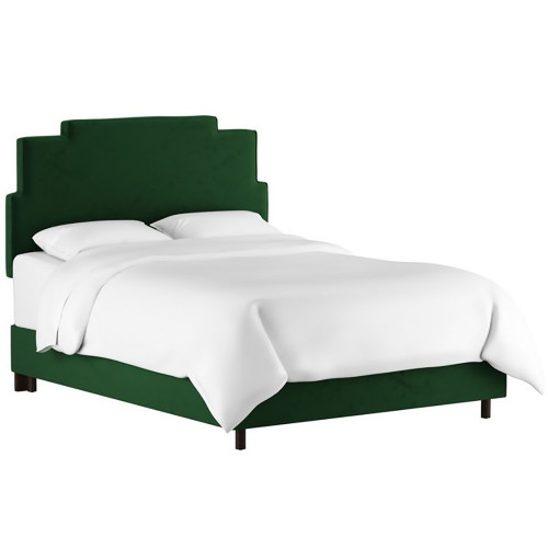кровать двуспальная 160х200 зеленая paxton emerald velvet в Таганроге