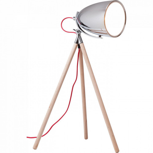 лампа настольная chromatic tripod на деревянном штативе в Таганроге