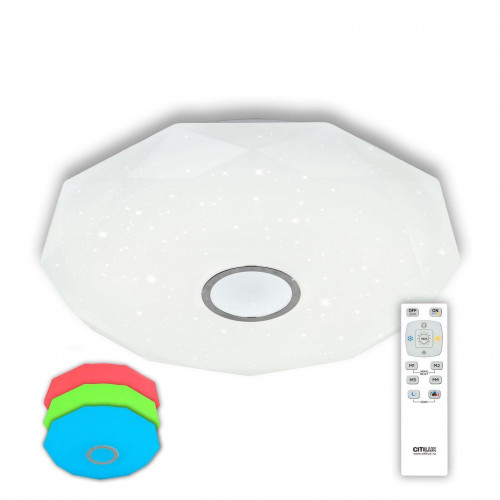потолочный светодиодный светильник citilux диамант cl71360rgb в Таганроге