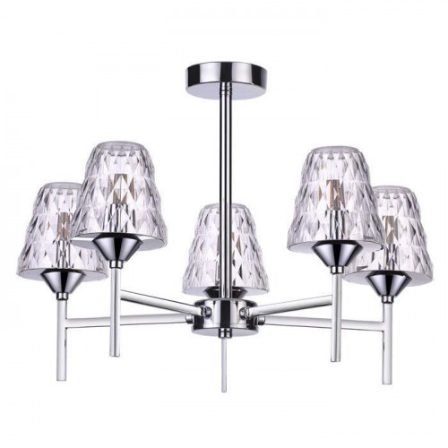 потолочная светодиодная люстра lumion gerana 3598/30cl хром в Таганроге