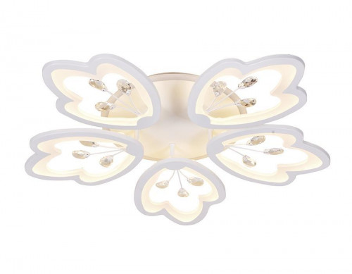 потолочная светодиодная люстра ambrella light original fa510 в Таганроге
