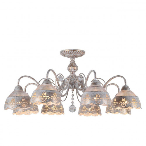 потолочная люстра arte lamp sicilia a9106pl-8wg в Таганроге