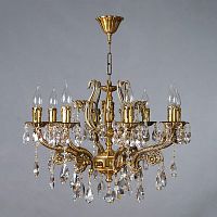 подвесная люстра ambiente ferro 8828/8 ab tear drop в Таганроге