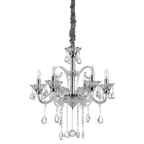 подвесная люстра ideal lux colossal sp6 trasparente в Таганроге