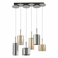 дизайнерская подвесная люстра spot light flaconetta 1300628 серая в Таганроге