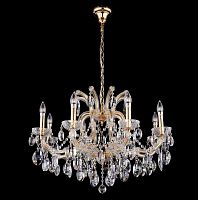 подвесная люстра crystal lux hollywood sp8 gold в Таганроге