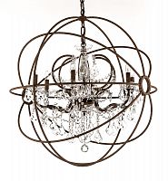 люстра foucault's orb crystal d75 антик (темная) коричневая в Таганроге
