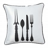подушка со столовыми приборами tableware white в Таганроге