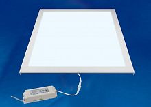 потолочный светодиодный светильник (ul-00004127) uniel ulp-6060 40w/6500k ip54 clip-in white в Таганроге