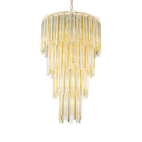 люстра gigi 13 gold от delight collection прозрачная/золото в Таганроге
