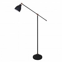 торшер arte lamp braccio a2054pn-1bk в Таганроге