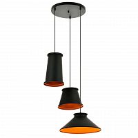 дизайнерская подвесная люстра spot light erynie 1460304 черная в Таганроге