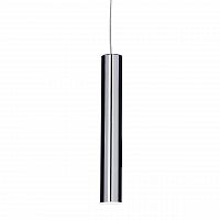 подвесной светодиодный светильник ideal lux ultrathin sp1 small round cromo в Таганроге