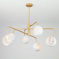 подвесная люстра eurosvet luca 70055/6 белая в Таганроге