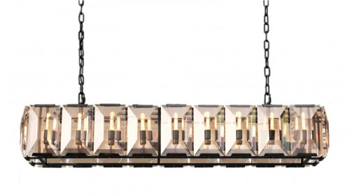 люстра harlow l130 черное основание, прозрачное стекло в Таганроге